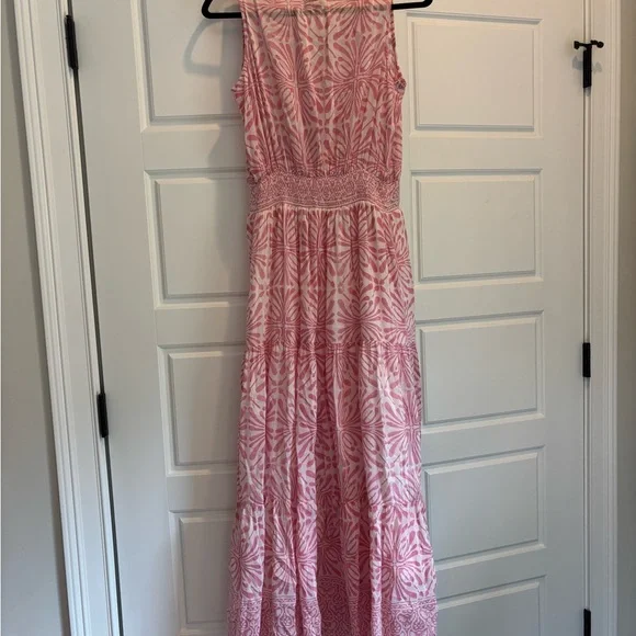 Hunter Bell Pink Patterned Maxi Dress - Picture 5 of 7